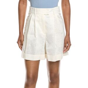 Akris Womens  Firis Short, White
